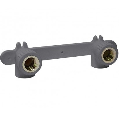 CODO DOBLE PPR METALICO HI 20MM