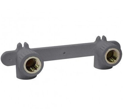 CODO DOBLE PPR METALICO HI 25X20MM