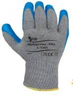 GUANTE MULTIPROTEC FLEX AZUL L-1201