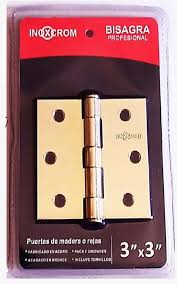 BISAGRA 3X3 BRONCEADA INOXCROM