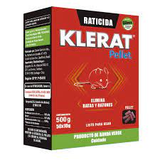 VENENO RATON KLERAT PELLET 50G (5 UNI)