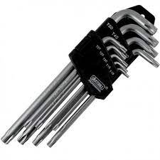 LLAVE ALLEN ESTRELLA MEDIO 9 PCS UYUSTOOLS