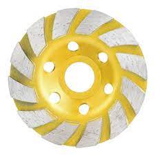 DISCO DIAMANTADO DE PULIR CONCRETO TURBO 4 1/2"
