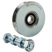 RUEDA PORTON SIN BASE C/PASADOR 60MM ITALY